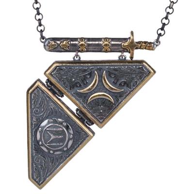Diriliş Ertuğrul Gümüş Kolye - Muska