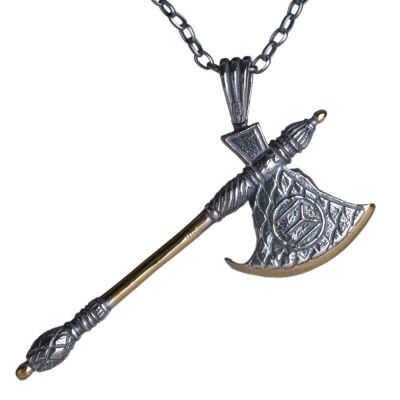 Diriliş Ertuğrul Şahin Figürlü Çift Taraflı Kolye