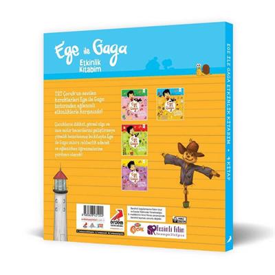 Ege ile Gaga Etkinlik Kitabım 4lü