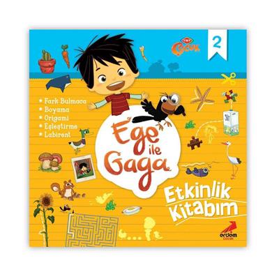 Ege ile Gaga Etkinlik Kitabım 4lü