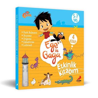 Ege ile Gaga Etkinlik Kitabım 4lü