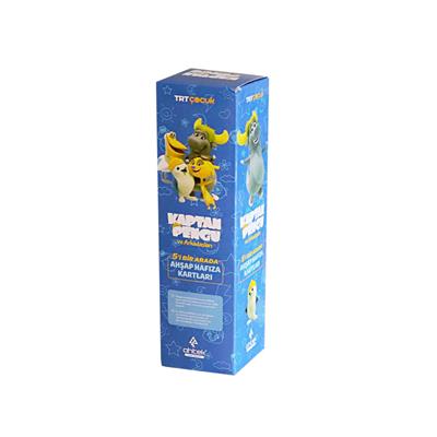 Kaptan Pengu Ahşap Hafıza Kartları Seti