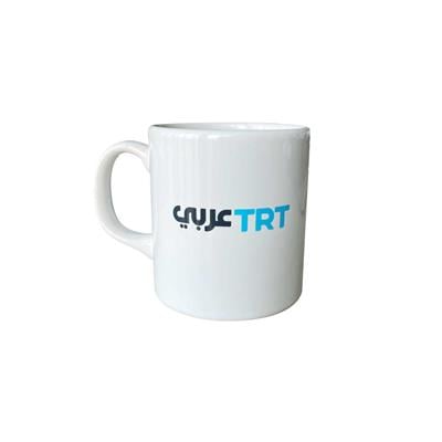 TRT Arabi Logolu Beyaz Kupa