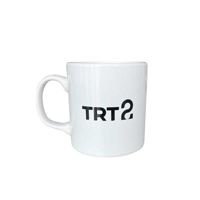 TRT2 Logolu Beyaz Kupa