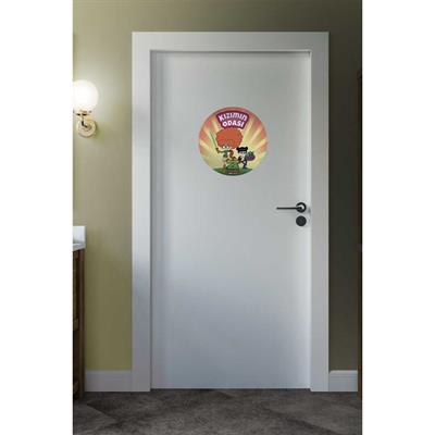 Z Takımı Kapı Sticker - Kız