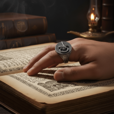 Fatih Sultan Mehmet Tuğralı Yüzük