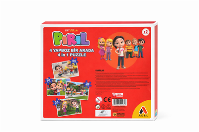 Pırıl Puzzle 4lü