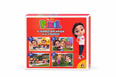Pırıl Puzzle 4lü