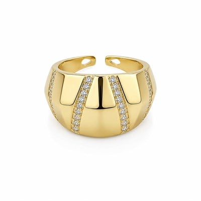 14K Gold Ayarlanabilir VIP Yüzük