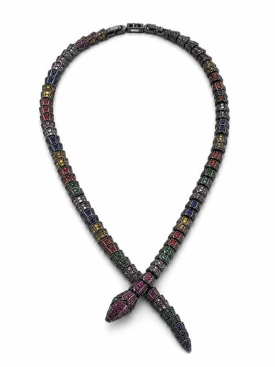 Serpentina Multicolor Kolye | Nesly Özel Koleksiyon