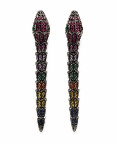 Serpentina Multicolor Küpe | Nesly Özel Koleksiyon