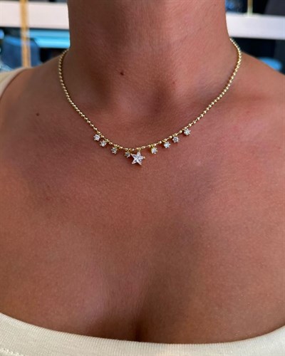 Stella Star Işıltı Kolye