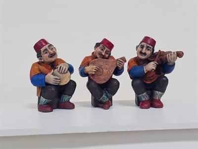 Üçlü Çalgıcı Minyatürü Özel Tasarım