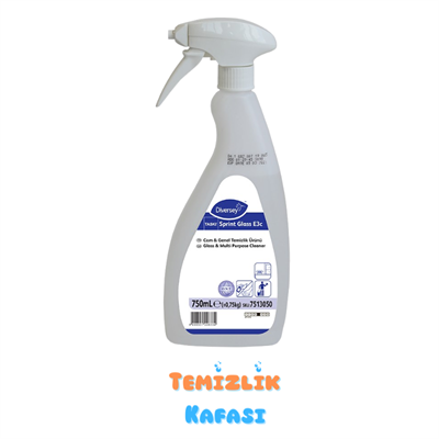 Diversey Taski Sprint Glass E3C Cam Temizleme Ürünü 750 ML