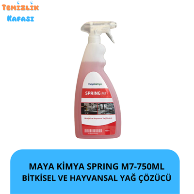 Gıda ve Organik Yağ Lekelerinde Kesin Çözüm: Spring M7