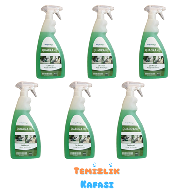 Maya Kimya Quadra M2 Çok Amaçlı Yüzey Temizleyici 750 ml x 6 Adet