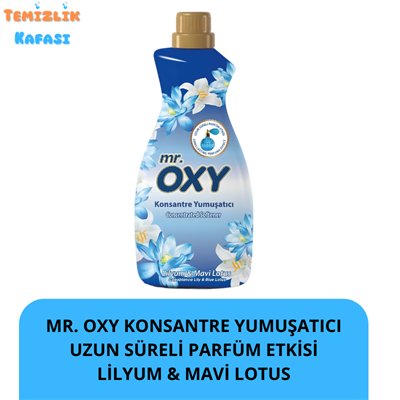 Mr. Oxy Konsantre Yumuşatıcı Lilyum & Mavi Lotus 1440 ml