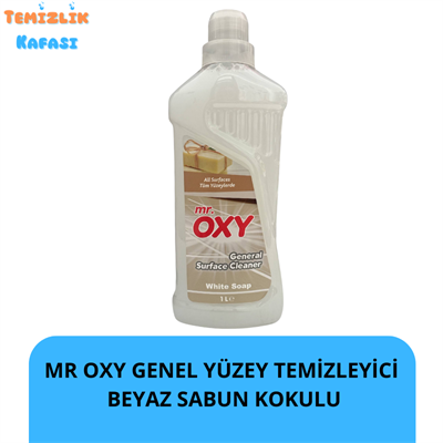Mr. Oxy Genel Yüzey Temizleyici – Beyaz Sabun 1 L
