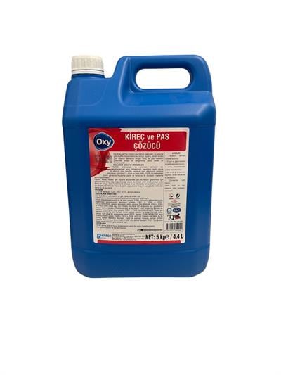 Oxy Kireç ve Pas Çözücü 5 kg / 4,4 L – Endüstriyel Temizlik Ürünü