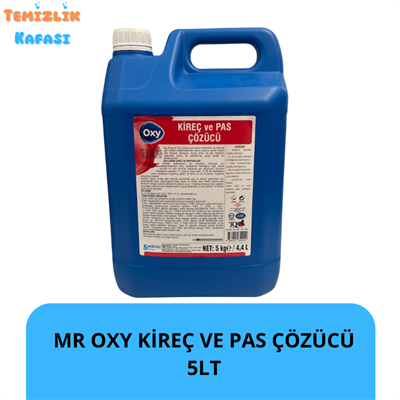 Oxy Kireç ve Pas Çözücü 5 kg / 4,4 L – Endüstriyel Temizlik Ürünü