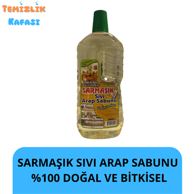 Sarmaşık Sıvı Arap Sabunu – Gliserinli & Parfümlü (1000 ml)
