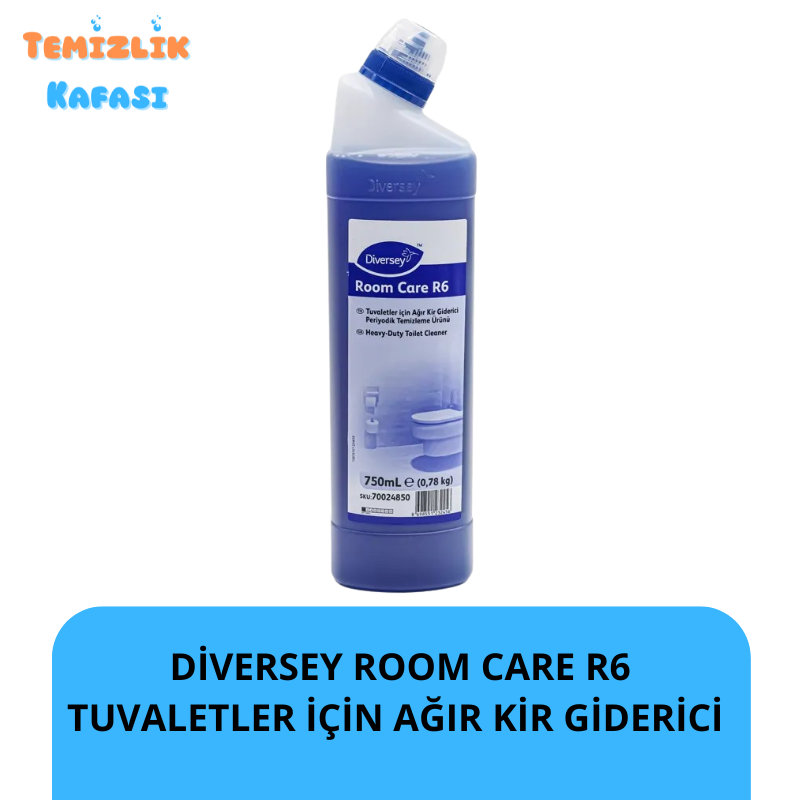 Diversey Taski Room Care R6 Ağır Kirler İçin Klozet Temizlik Ürünü