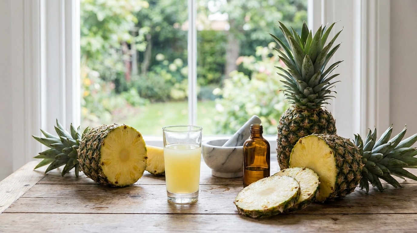 Bromelain Nedir? Ananasın Gizli Enzimi ve Vücuda Etkileri
