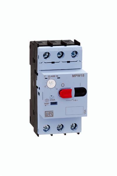 MPW18-3-U004 1,1/1,5kW, 2,5…4,0A, 100kA, 18A Anma Akımı, Motor Koruma Şalteri