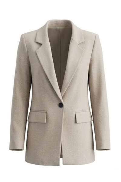 Yün Ceket (Beige)