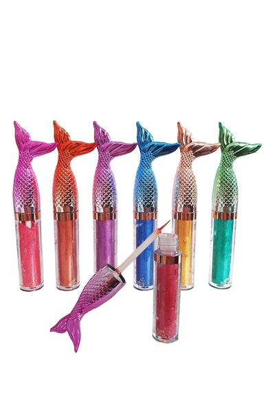 6lı Renkli Balık Desenli Liquid Eyeshadow Göz Farı