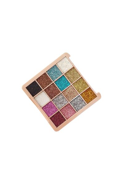 Simli Gliter 16 Renkli Göz Farı Eyeshadow Me Maybe
