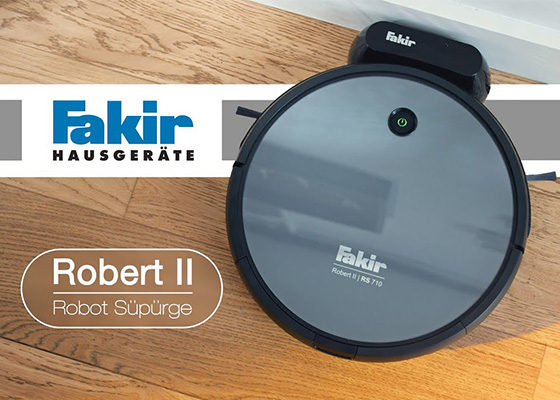 Fakir Robert II RS 710 Robot Süpürge