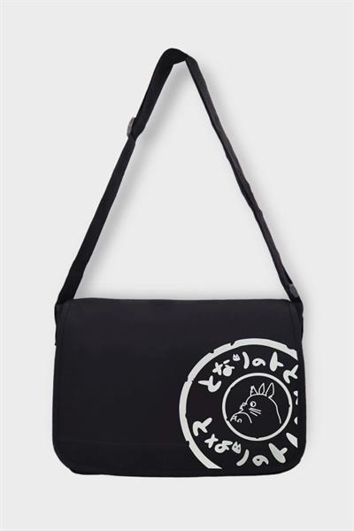 Siyah Totoro Postacı Çanta