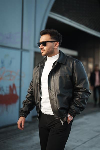 Bomber Deri Ceket