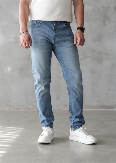 Buz Mavi Slim Fit Kot Pantolon