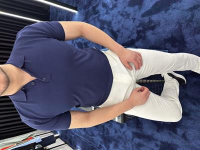 Lacivert Polo Yaka Düğmeli Kısa Kol T-Shirt