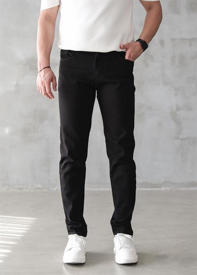 Siyah Slim Fit Kot Pantolon