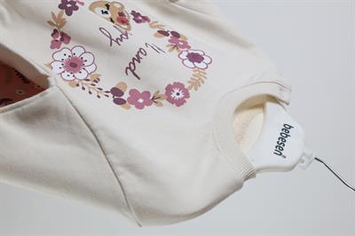 Bear Flowers Kız Bebek Takım