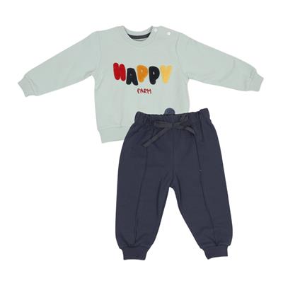 PijamalarHappy Baskılı 2'li Erkek Pijama Takımı