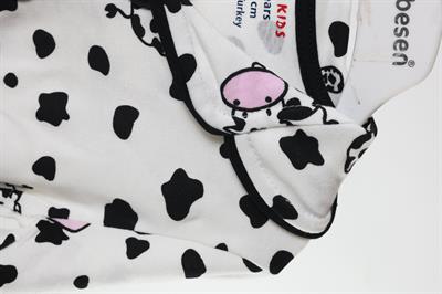 İnek Baskılı Unisex Pijama
