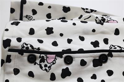 İnek Baskılı Unisex Pijama