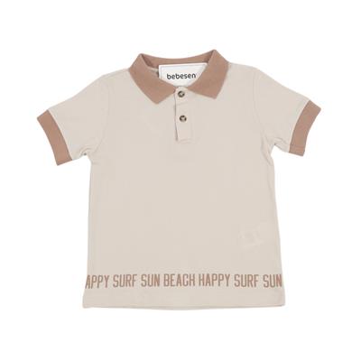 Krem 5-8 Yaş Erek Happy Lakost T-shirt