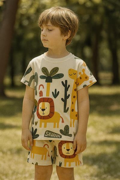 Animals Şortlu Takım