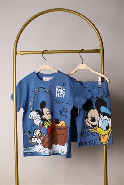 Balıkçı Mickey Şortlu Takım