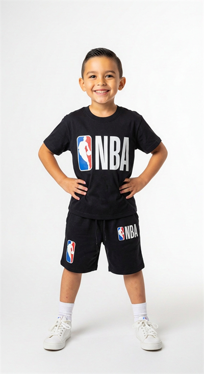 Basketbol Logolu Şortlu Takım