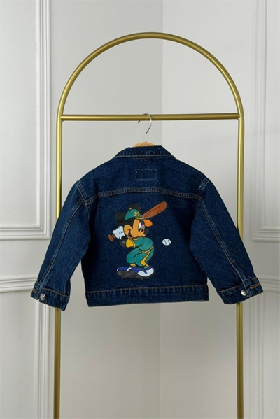 Beyzbol Mickey Kot Ceket