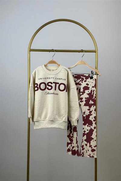Boston İspanyol Paça Taytlı Takım