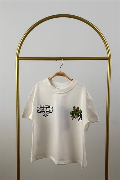 Brawl Stars Figür Detaylı T-Shirt