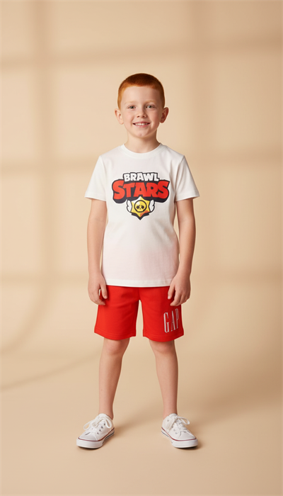 Brawl Stars Gap Şortlu Takım