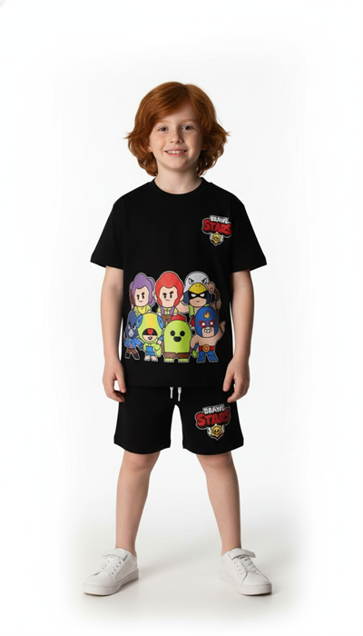 Brawl Stars Şortlu Takım